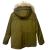 Zara TRF parka with adjustable faux fur collar